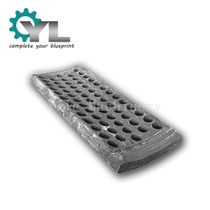 High Manganese Steel Casting Grid Screen Plate
