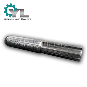 Steel Plant Rectangular Spline Threaded Bar Shaft