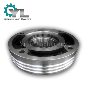 Big Size Belt Pulley Flywheel Pulley For Jaw Crusher Pulley Wheel