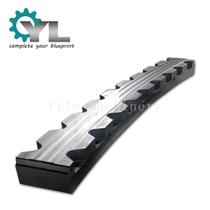 Custom Assemble Segment Round Roller Wheel Rail