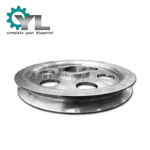 OEM ODM Pulley Manufacturer Steel Casting Taper Lock Groove Wheel V-belt Pulley
