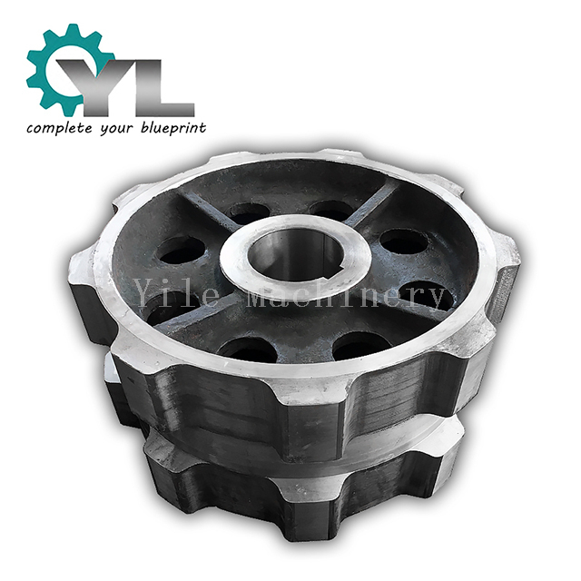 Heavy Industrial Casting Iron Coal Plant Stone Conveyor Equipment Driving Chain Gear Conveyor Gear