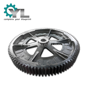 Steel Plant Cast Steel 35XM Big Crane Output Gear