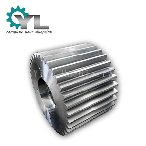 Cement Kiln Forged 34CrNiMo6 Steel Output Driving Pinion