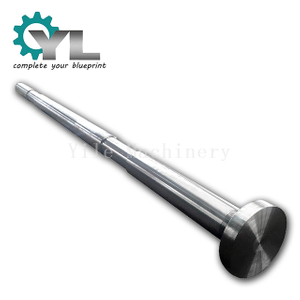 Forging Steel Metal Long Size Precision Machining Hollow Shaft Flange Shaft