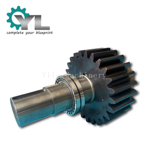 OEM Cement Plant Metal Material Output Pinion Axle