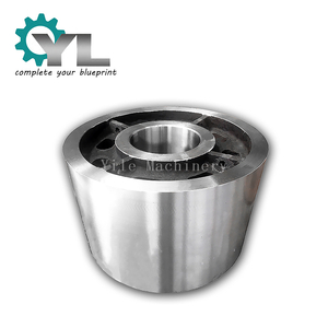 Large Size Casting Support Steel Roller For Rotary Kiln