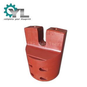 Steel Mill Casting Flat Head Roll Shaft Head