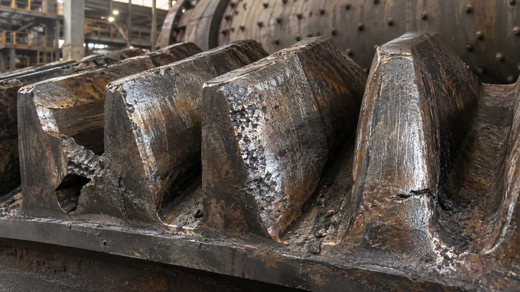 Common Girth Gear Failures: Wear, Pitting, Cracks & Broken Teeth