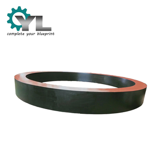 Custom Large OEM 34CrNiMo Cement Rotary Forged Bandage Ring