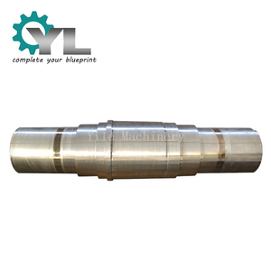 OEM Harden Forging Alloy Cement Rotary Kiln Roller Shaft