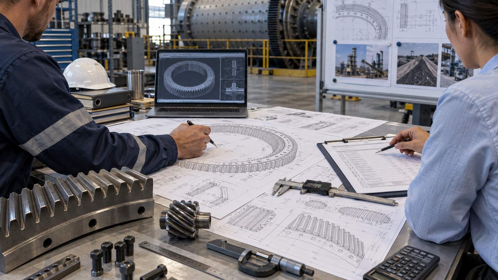 How to Send an RFQ for a Custom Girth Gear