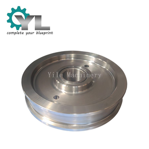 Custom Casting Forging Steel Large Diameter Driving Crane Wheel