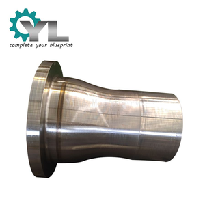 Custom High Precision Machining Stainless Steel CNC Turned Flange Shaft