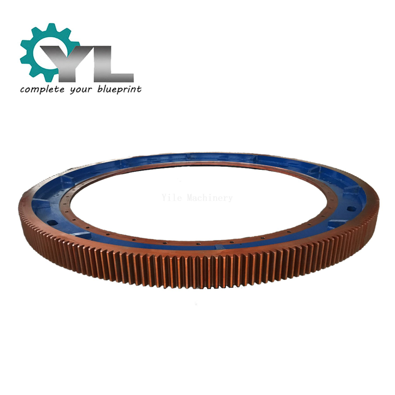 Cement Industrial Machine Equipment Half Ring Gear