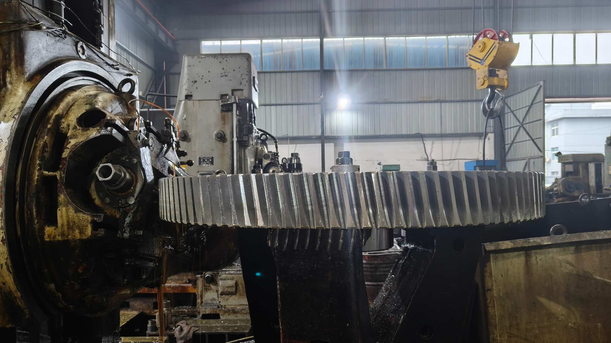 How to Align a Girth Gear and Pinion on a Ball Mill