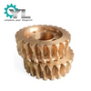 Customized Bronze Worm Gear Wheel / Copper Worm Gear for Industrial Machinery