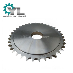 High Precision Custom Hardened Steel Transmission Gear Parts Chain Wheel