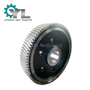 Helical Steel Gear Casting Transmission Reducer Ouput Gear