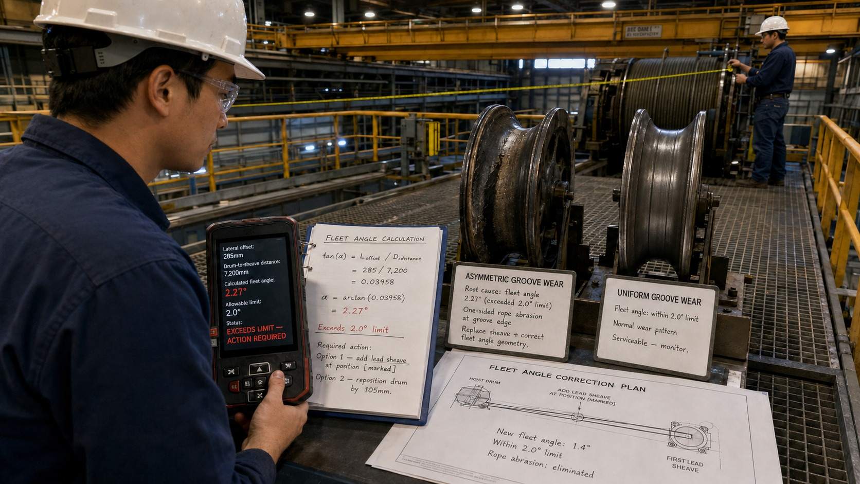 Wire Rope Sheave: Groove Design, D/d Ratio, Fleet Angle, and Selection Guide for Heavy Industrial Lifting