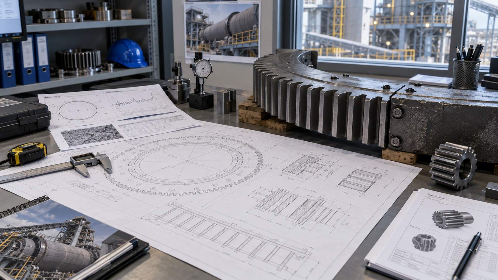How to Select a Girth Gear for Ball Mills & Rotary Kilns