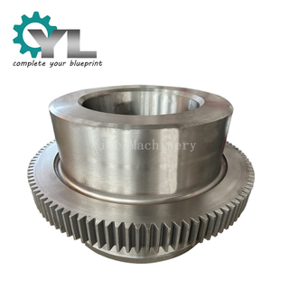 OEM Intermediate Shaft Flange Crusher Drum Shaped Gear