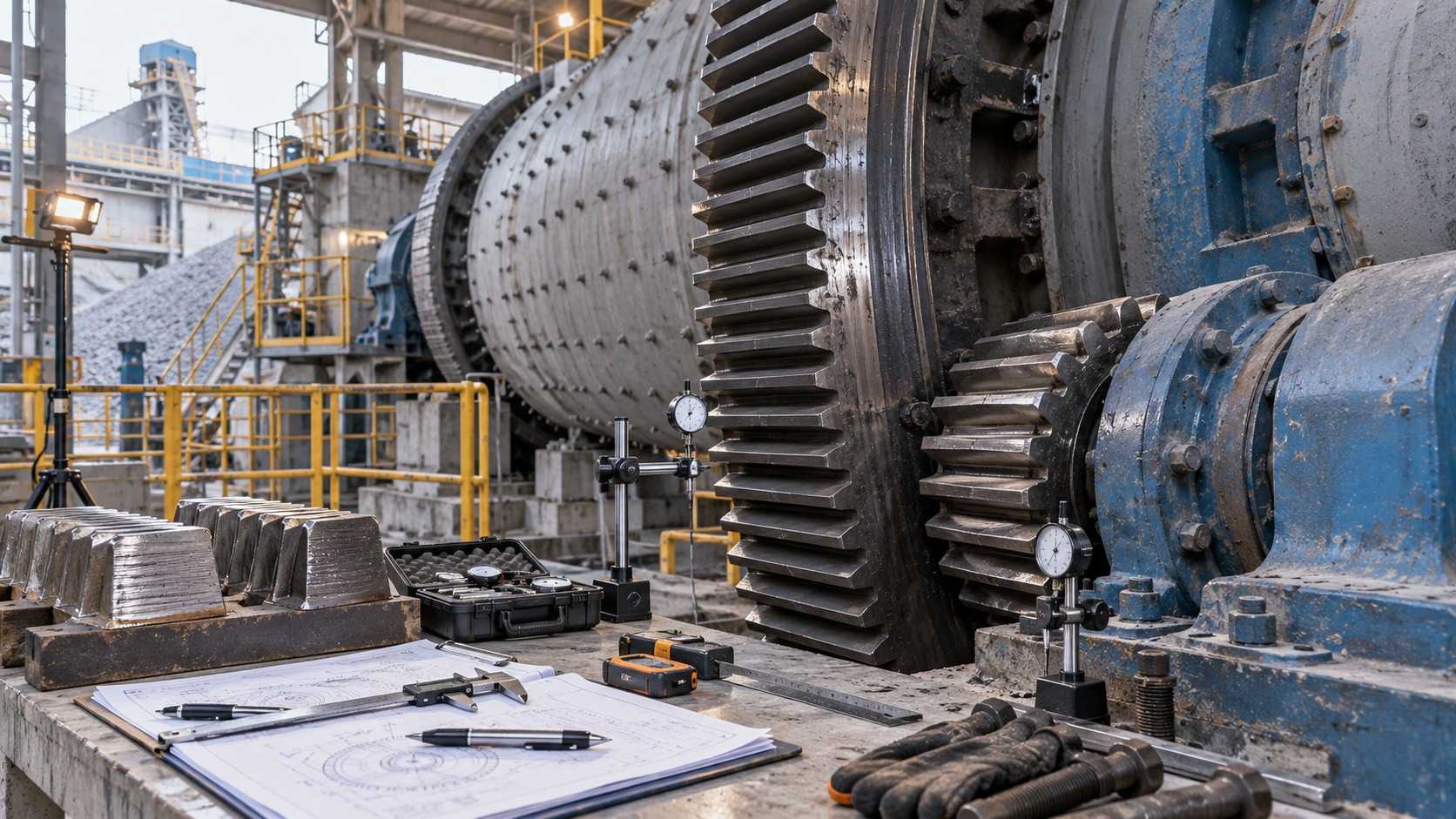 How to Select a Girth Gear for Ball Mills & Rotary Kilns