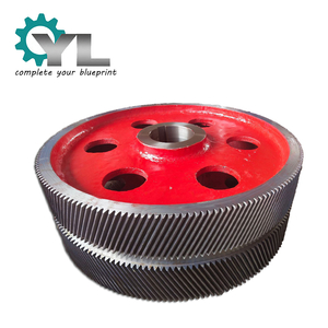 Mining Industrial Equipment Large Hobbing 30CrNiMo8 Steel Nonstandard Involute Gear