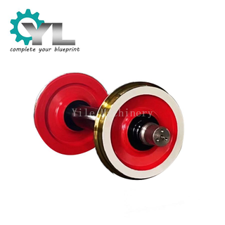 Spare Parts Industrial Steel Crane Wheel Assembly