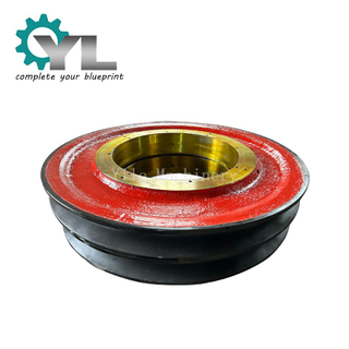 High Precision Heavy Duty Forged Steel Crane Sheave Wheel