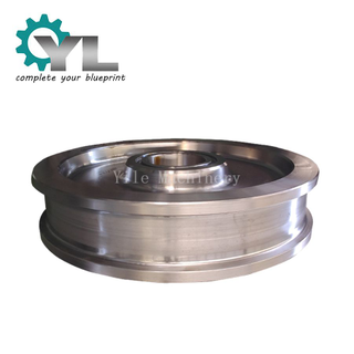 Custom Forging High-Strength Alloy Forged Gantry Crane Wheel